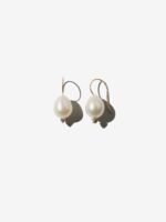 Custom Pearl Earrings for Women, French Niche Design, Elegant Luxury Studs, Minimalist High-End Jewelry Gift